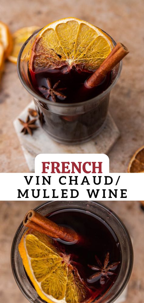 Vin Chaud Recipe, Non Alcoholic Red Wine, Hot Mulled Wine, Hot Wine, Cider Mimosas, Apple Cider Mimosa, Mulled Wine Recipe, Hot Cocktails, Brie Recipes