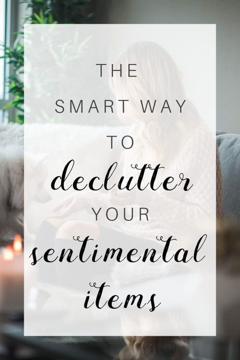 Have a big box of stuff that's overwhelming with nostalgia? Here are 7 *new* tricks to declutter sentimental items the smart, systematic way. Sentimental Items Storage, Decluttering Sentimental Items, How To Organize Photos Storage Boxes, Major Decluttering, Declutter Sentimental Items, Minimalist Declutter, Downsizing Tips, Cleaner Living, Decluttering Ideas