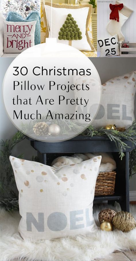 Holiday Pillows To Make, Christmas Pillows To Make With Cricut, Christmas Bow Pillow, Home Made Christmas Pillows, Diy Christmas Cushion Covers, Cricut Christmas Pillow Covers, Christmas Pillow Covers Diy Free Pattern, Christmas Pillows To Sew, Christmas Pillows Cricut