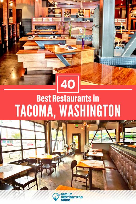 Good Places To Eat, Dinner Places, Wa State, Tacoma Washington, Safe Travels, Family Destinations, Brunch Spots, Tacoma Wa, Seafood Restaurant