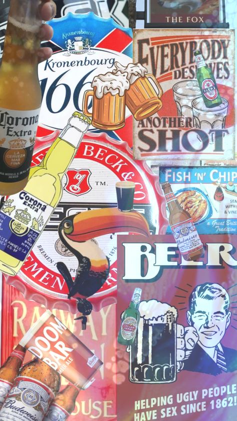 #beer #moodboard #collage Beer Collage, Beer Pictures, Moodboard Collage, Collage Diy, Black Panther Marvel, Sketchbook Inspiration, Picture Collage, Laptop Wallpaper, Pin Board