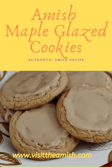 Amish Recipes Authentic, Fries Seasoning, Amish Cookies, Best Amish Recipes, Glazed Cookies, Amish Sugar Cookies, Recipe Keeper, Heathy Snack, Mennonite Recipes