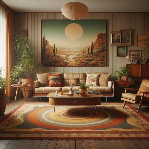 Far out! Join us as we go back in time to explore how the funky ‘70s bedroom style soared to popularity and why it shows no sign of stopping. Bedroom 70s Style, 70s Interior Design Bedroom, 70s Bedroom Aesthetic, 70s Style Bedroom, 70s Inspired Bedroom, 70s Bedroom Decor, 1970s Bedroom, 70s Bedroom, Sofa Bed Blue