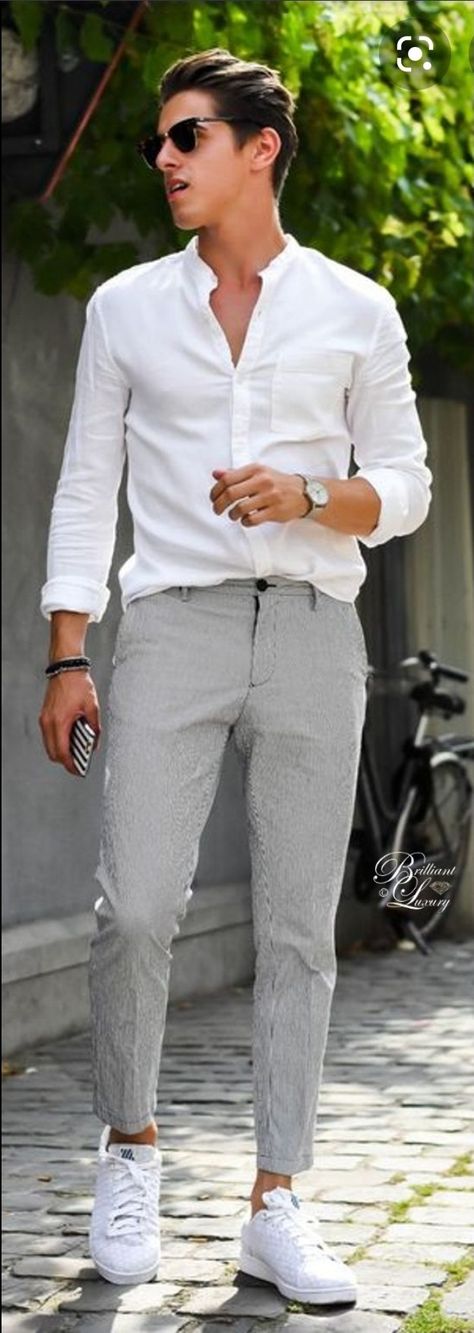 Wedding Guest Outfit Men, Wedding Guest Men, White Shoes Outfit, Beach Outfit Men, White Sneakers Outfit, Sneakers Outfit Men, Formal Men Outfit, Mens Summer Outfits, Wedding Outfit Men