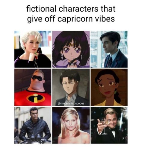 Capricorn Fictional Characters, Group Tropes, Capricorn Personality, Capricorn Sun, Capricorn Woman, Capricorn Aesthetic, Capricorn Art, Picture Storage, Capricorn Girl