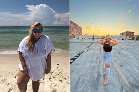 Woman loses 155lbs to get "revenge body" after she's rejected on a date Revenge Body Transformation, Revenge Body Diet, Never Had A Boyfriend, Revenge Body, Bodybuilding Competition, Eating Fast, Why Do People, Look In The Mirror, Transformation Body