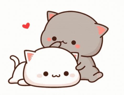 Pat Head Cat GIF - PatHead Cat Heart - Discover & Share GIFs Mochi Peach Cat, Peach And Goma, Peach Cat, Milk And Mocha, Chibi Cat, Cute Gifs, Cute Cat Gif, Love Gif, Pusheen