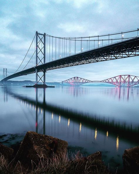 Forth Bridge, Places In Scotland, Bridge Painting, Road Bridge, Historical Places, Historical Place, Bay Bridge, Family History, Athens