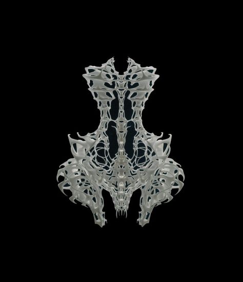 Garment resembling a skeletal structure or shells. Van Herpen Dress, Carnegie Museum Of Art, Dallas Museum Of Art, Human Skeleton, Iris Van Herpen, Victoria And Albert Museum, Art Google, Dallas Texas, Large Art