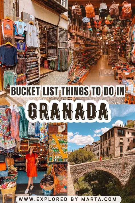 Granada Spain Things To Do, Things To Do In Granada Spain, Granada Spain Outfit, Granada Spain Aesthetic, Granada Aesthetic, Grenada Spain, Portugal Lagos, Things To Do In Spain, Spain Granada