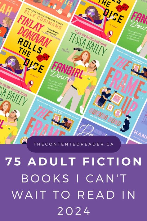 Looking for the most anticipated books to read in 2024? This list features the best new books for adults to read in 2024. From romance to mystery and everything in between, there's something for every reader on this list — trust me, you don't want to miss these books! Books To Read In 2024, Adult Fiction Books, 2024 Books, Fiction Books To Read, Book Club Reads, Read List, Books For Adults, Trending Books, Book Recs