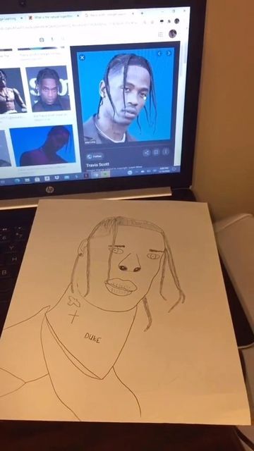 Evan Anderson on Instagram: "Travis Scott Drawing 🌵 - - - - - - #art #artist #love #drawing #photography #artwork #instagood #photooftheday #instagram #painting #fashion #like #artistsoninstagram #beautiful #illustration #digitalart #follow #design #nature #picoftheday #photo #bhfyp #sketch #style #arte #happy #cute #draw #music #artoftheday" Travis Scott Sketch, Travis Scott Painting, Travis Scott Drawing, Travis Scott Art, Draw Music, Painting Fashion, Drawing Photography, Instagram Painting, Photography Artwork