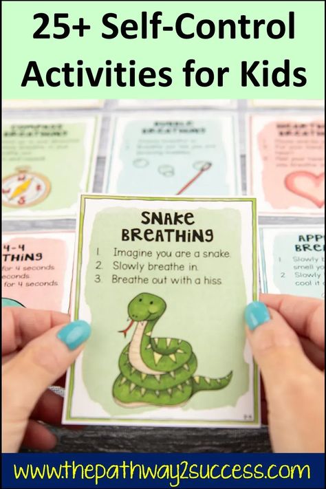 The beauty of self-control is that it is a skill we can strengthen through modeling, activities, games, and meaningful strategies. Whether children are in kindergarten or 4th grade, there are many activities we can use to build self-control skills. Self Management Activities For Kids, Self Control Activities For Kids, Self Control Activities, Preschool Readiness, Circle Of Control, Self Regulation Strategies, Homeschool Room Ideas, Cult Of Pedagogy, Homeschool Preschool Activities