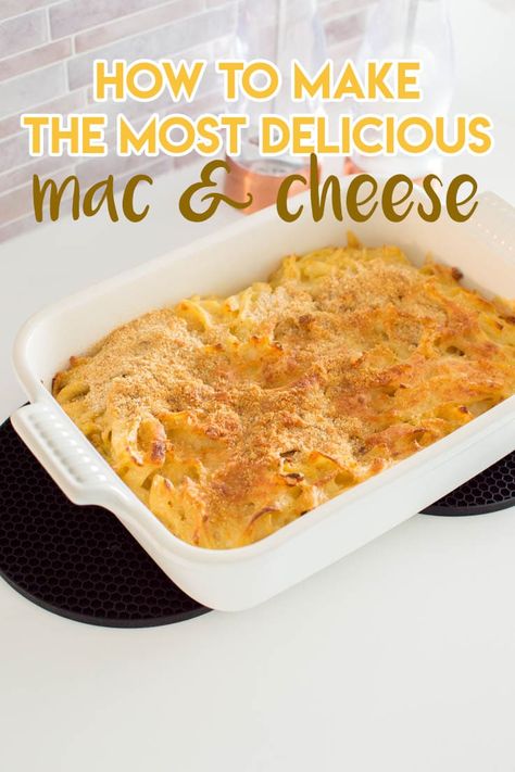 Flavorful Mac And Cheese, Noodles Mac And Cheese, Baked Macaroni Recipe, Egg Noodle Dishes, Egg Noddles, Mac And Cheese Easy, Tuna Casserole Easy, Macaroni Recipe, Easy Mac N Cheese