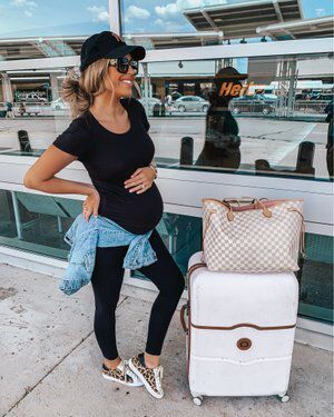 d9731321ef4e063ebbee79298fa36f56desc43942389ri Summer Pregnancy Outfits, Prego Outfits, Fall Maternity Outfits, Casual Maternity Outfits, Winter Maternity Outfits, Maternity Clothes Summer, Athleisure Outfit, Trendy Maternity Outfits, Baby Bump Style