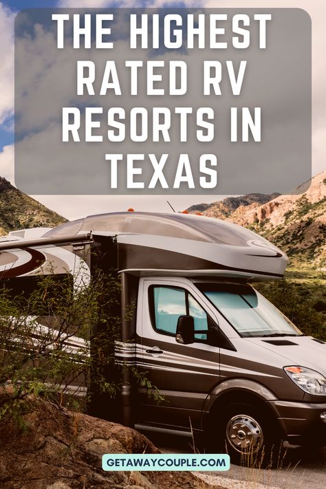 The Lonestar State is a great place for RVers to visit! We narrowed down the highest rated RV resorts in Texas for your next getaway. The Highest Rated RV Resorts in Texas Mustang Island Texas, Luxury Rv Resorts, Mustang Island, Texas Panhandle, Texas Coast, Guadalupe Mountains, Visit Texas, Rv Road Trip, Luxury Rv