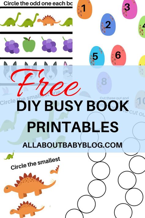 Free Busy Book printables to make your own Busy book for your toddler or younger child. A Busy book is perfect to keep your children busy especially during school closure. #busybook #freebies #toddler #children Velcro Busy Book Printable, Diy Busy Book Printable, Kindergarten Busy Book Free Printable, Free Quiet Book Printables, Busy Book Diy Free Printable, Quiet Book Printables Free, Busy Book Templates Free Printable, Busy Book For Preschoolers, Free Printable Busy Book Pages