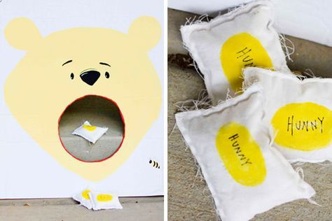 15 essentials for a magical Winnie the Pooh party | Mum's Grapevine Winnie The Pooh Games, Winnie The Pooh Party, Easy Decorations, Pooh Party, Boy Birthday Party Themes, Winnie The Pooh Birthday, Bag Toss, Bear Party, Baby Boy Birthday