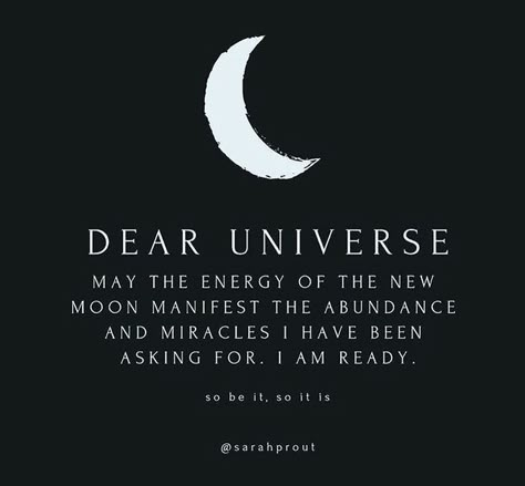 Moon Manifestation, Dear Universe, Moon Magick, Moon Spells, Moon Rituals, Moon Quotes, New Moon Rituals, Moon Journal, Healing Spells