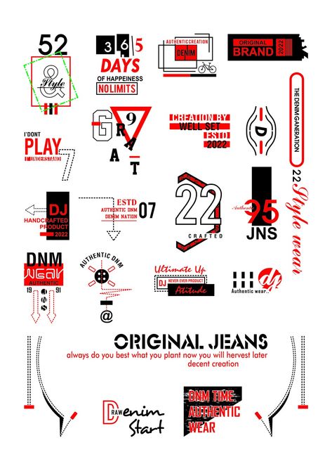 Dress Brand Logo, Packet Design, Half Pant, Jean Pocket Designs, Typography Shirt Design, Pocket Designs, Badge Template, Rubber Print, Printing Logo