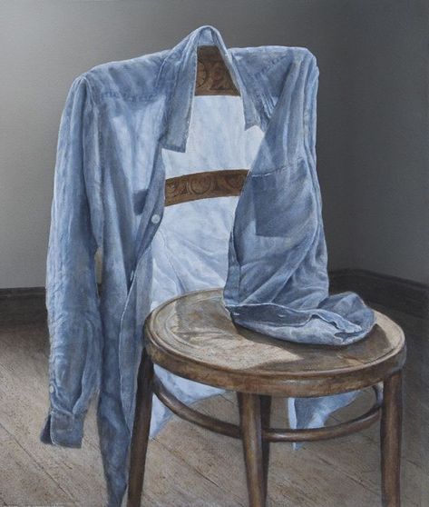 Paintings Of Clothes, Still Life Painting Ideas, Drapery Drawing, Magical Light, Central Otago, Small Canvas Paintings, African Art Paintings, Painted Chairs, Still Life Drawing