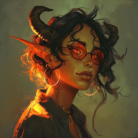 Warlock Familiar Dnd, Teifling Warlock Female Dnd, Half Tiefling Half Human, Tiefling Red Hair, Warlock Dnd Art, Female Warlock Dnd, Tiefling Warlock Female, Teifling Dnd Art, Dnd Warlock Character Design