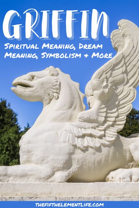 griffin spiritual meaning dream meaning symbolism more Dream Symbolism, Griffin Mythical, Ancient Persian, Animal Symbolism, Dream Meanings, Into The Unknown, Legendary Creature, World Religions, An Eagle