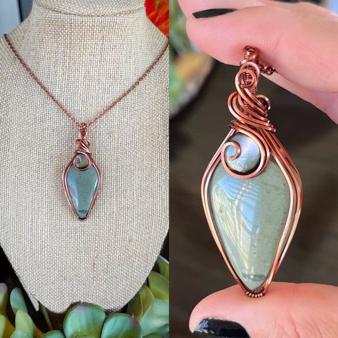 Crystal Jewelry Ideas, Bead Embroidered Bracelet, Abalone Shell Necklace, Wire Wrapped Stone Jewelry, Wire Wrap Jewelry Designs, Wire Wrapped Jewelry Diy, Bijoux Fil Aluminium, Imperial Jasper, Wire Jewelry Designs