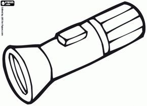 flashlight-for-camping Flashlight Coloring Page, Camping Images, Printable Colouring Pages, Camping Coloring Pages, Printable Colouring, Doll Furniture Diy, Light Study, Easy Halloween Crafts, Preschool Curriculum