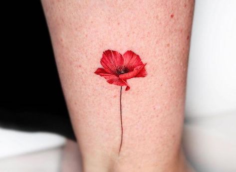 Micro Poppy Tattoo, Iceland Poppy Tattoo, Poppyseed Flower Tattoo, Poppy Color Tattoo, Fire Poppy Tattoo, Color Poppy Tattoo, Watercolour Poppy Tattoo, Realistic Poppy Tattoo, Delicate Poppy Tattoo