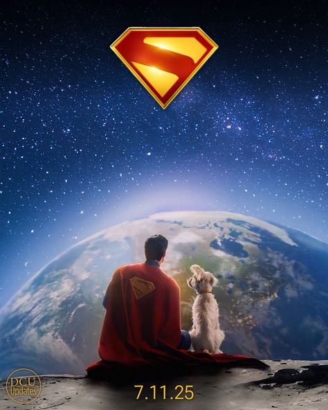 DCU Updates | A poster version of the wallpaper I made of #Superman & Krypto | Instagram Dc Universe Wallpapers, Superman Poster, Superman Artwork, Dc Figures, Superman Wallpaper, Superman Family, Dc Art, Superman Art, New Background Images