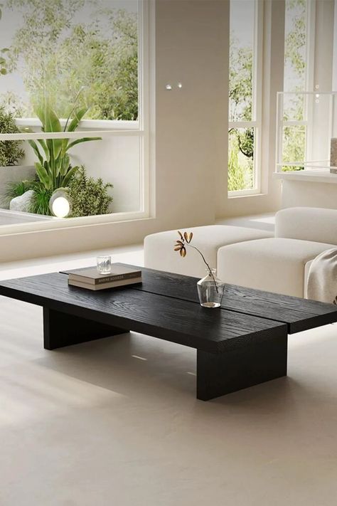 Ivy Coffee Table | Valyou Furniture Pottery Barn Black Coffee Table, Black Low Coffee Table, Low Modern Coffee Table, Low Large Coffee Table, Black Rectangular Coffee Table, Low Black Coffee Table, Large Low Coffee Table, Low Square Coffee Table, Rectangular Wood Coffee Table