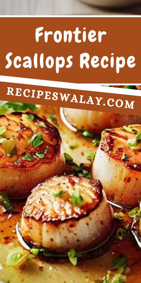 Embark on a culinary adventure with this delightful Frontier Scallops recipe, where simplicity meets sophistication in every bite. Scallops, a ... Scollops Recipes Easy, Baby Scallop Recipes, Small Scallops Recipe, Scollops Recipes, Scallops Recipes, Shrimp And Scallop Recipes, Frozen Scallops, Fresh Scallops, Scallops Recipe