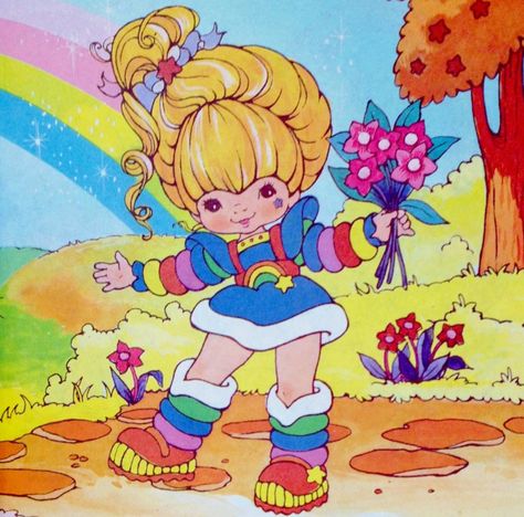 Rainbow Brite Cartoons 80s 90s, 80s Era, Rainbow Pin, 80s Cartoon, 90s Cartoons, Rainbow Bright, 80s Cartoons, Rainbow Brite, Little Golden Books