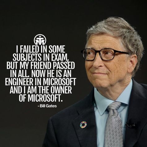 Bad grades won't keep you from success. #millionairethinking #billgates #iliasaghrim Grades Quotes, Sailing Quotes, Bad Grades, Bad Quotes, Fantasy Quotes, Journal Quotes, School Motivation, Thoughts And Feelings, Bts Book