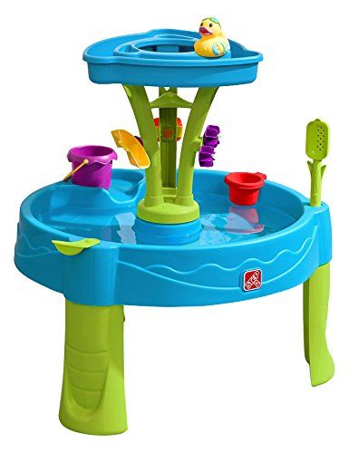 Step2 Summer Showers Splash Tower Water Table Kids Water Toys, Toddler Water Table, Kids Water Table, Water Play For Kids, Kids Beach Toys, Water Blaster, Water Tables, Sand And Water Table, Toddler Summer