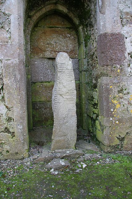 Ogham Stone, Ardmore, County Waterford, Ireland Neolithic Ireland, Roundstone Ireland, Tree Alphabet, Omagh Northern Ireland, Ogham Alphabet, County Donegal Ireland, Callanish Standing Stones, Waterford Ireland, Ancient Places