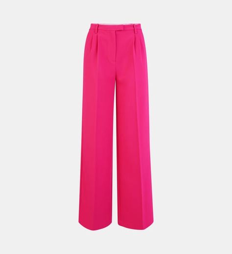 Ce pantalon large à la taille haute Galeries Lafayette est muni d'un jeu de pinces, de poches et d'une fermeture zippée rehaussée d'une agrafe et d'un bouton à l'intérieur. Pantalon Rose, Harry Style, Mode Abaya, Galeries Lafayette, Pantalon Large, Glow Up?, Harry Styles, Bouquets, Pajama Pants