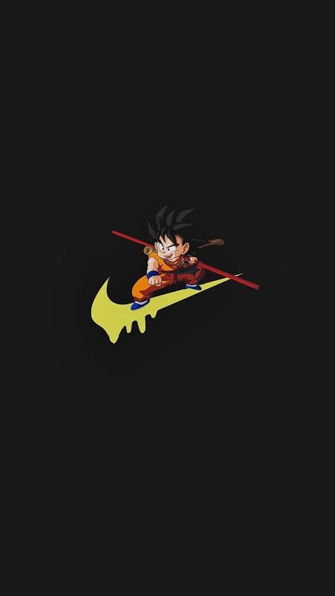 Cartoon Character, Dragon Ball, Nike, Black