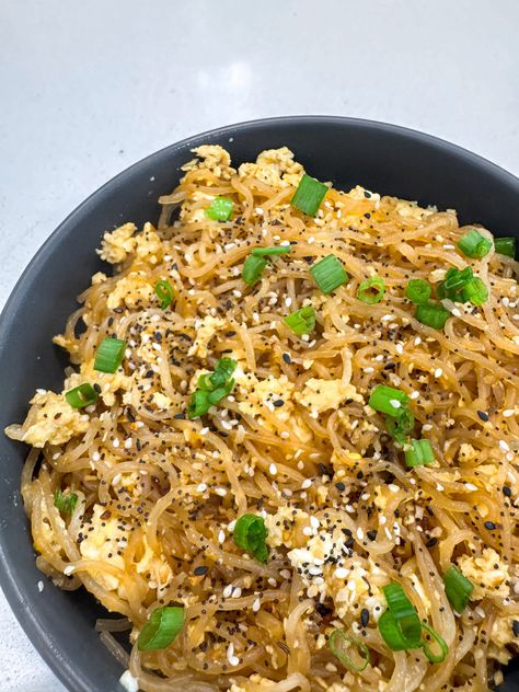 Shirataki "Viral TikTok Ramen" - Natasha Pehrson Shirataki Noodles Recipe, Shirataki Noodle Recipes, Ramon Noodles, Traditional Ramen, Shirataki Noodles, Ramen Noodle Recipes, Spicy Peanuts, Soft Boiled Eggs, Ramen Recipes