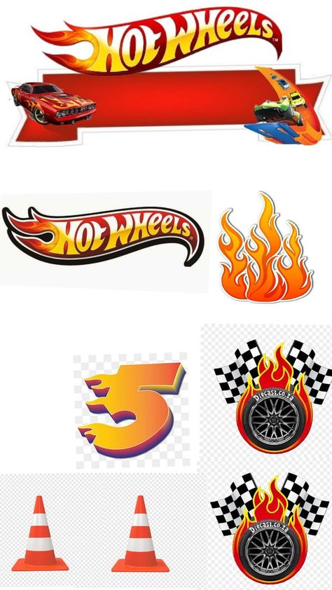 carros Hotwheels Cake Toppers Printable, Hotwheels Logo Template, Hot Wheels Water Bottle Labels Free, Hot Wheels Image, Hot Wheels Cars Image, Hot Wheels Birthday, Birthday Cake Topper Printable, Paper Crafts Diy, Logo Templates