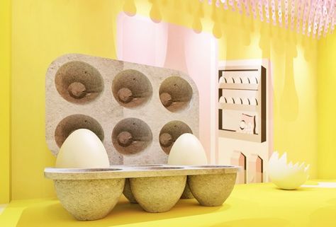 An 'Egg House' Pop-Up Installation Is Set to Hatch in NYC | MommyPoppins - Things to do in New York City with Kids Egg House, Beer Pairing, Spring Fun, Interactive Art, Ball Pit, Breakfast Food, Tasting Table, The Egg, Immersive Experience