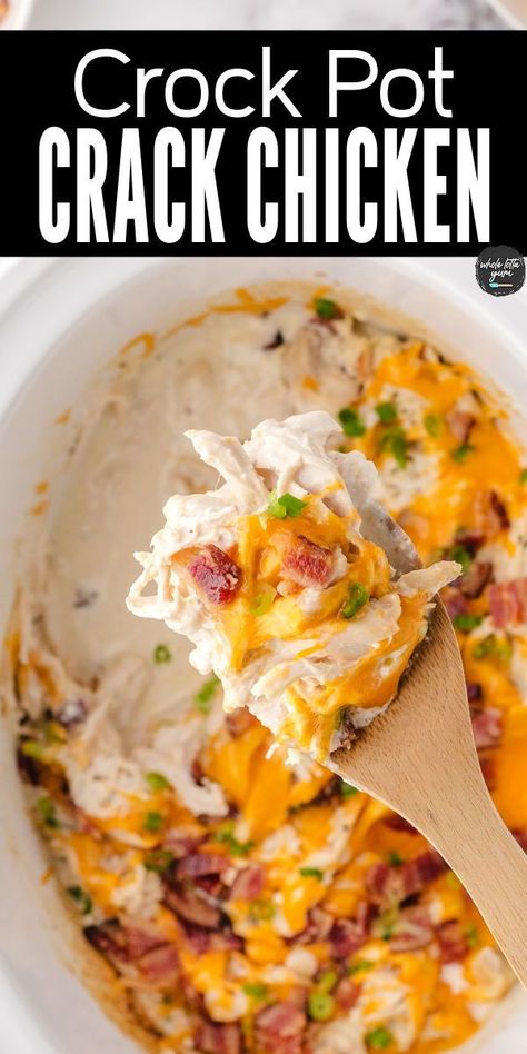 Crockpot Meals With Shredded Chicken, Keto Cracked Out Chicken Crockpot, Crock Pot Cracked Chicken Recipe, Crock Pot Low Carb Meals, Cracked Chicken Crockpot, Crockpot Cracked Chicken Recipe, Low Carb Crock Pot Meals, Keto Crock Pot Recipes, Football Meals