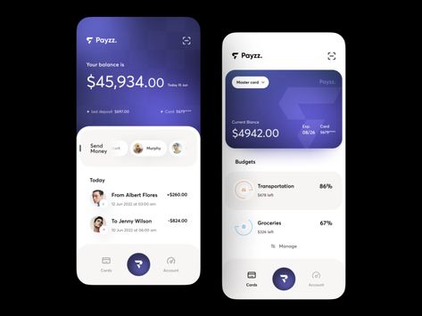 E Wallet App Ui, Mobile Wallet Ui, Card Design Ui, Mobile Dashboard Ui, Card Ui Design, Mobile Wallet App, Wallet Ideas, App Design Layout, Online Wallet