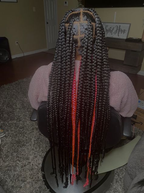 Peek A Boo Knotless Braids, Peek A Boo Braids, Bday Stuff, Knotless Braids, Hair Braids, Peek A Boo, Dreadlocks, Hair Care, Braids