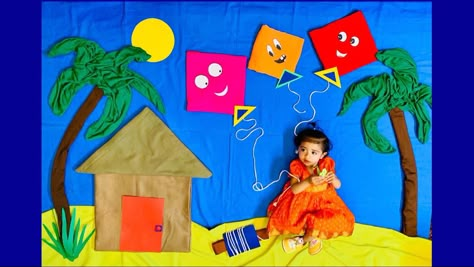 Uttarayan Photography For Baby, Makar Sankranti Theme Baby Photo Shoot, Kite Baby Photoshoot, Sankranthi Photoshoot Ideas, Sankranti Photoshoot For Babies, Sankranti Theme Baby Photoshoot, Pongal Theme Baby Photoshoot, Kite Theme Baby Photoshoot, Pongal Baby Photoshoot Ideas