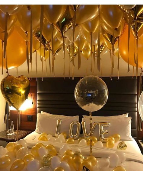 Happy Birthday Omar, Room Balloon Decoration, Surprise Shawty, Couple Retreat, Reality Shifting Script, Bridal Bedroom, Balloon Decoration At Home, Romantic Hotel Rooms, Romantic Diy Gifts