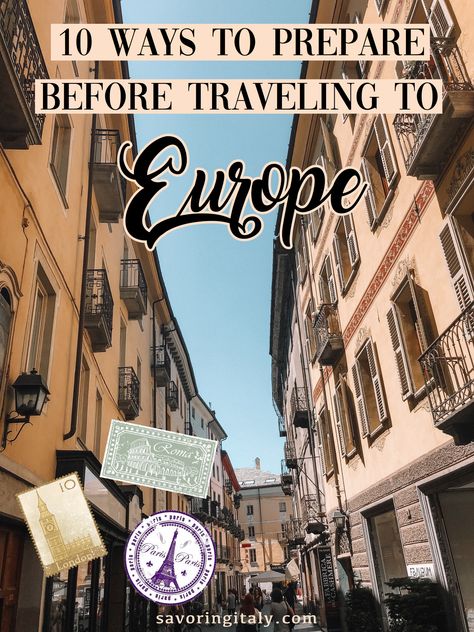 How To Prepare For A Trip To Europe, Cities To Visit In Italy, Going To Italy, Summer Abroad, Great Vacation Spots, Italy Destinations, Europe Italy, Packing For Europe, Cities To Visit