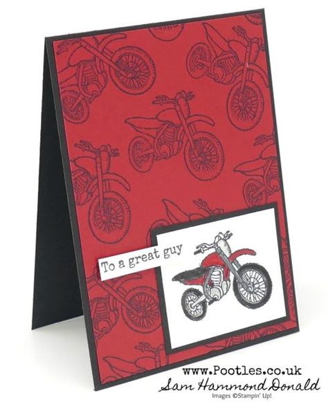 Bike Card, Mens Cards, Creative Tutorials, Boy Cards, Cycling Art, Su Cards, Metal Projects, Male Cards, Masculine Cards