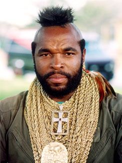 Mr T with a Beard I Pity The Fool, Mixed People, Mr T, Dream Cars Jeep, T Shorts, Professional Wrestler, Popular Hairstyles, The A Team, Show Photos